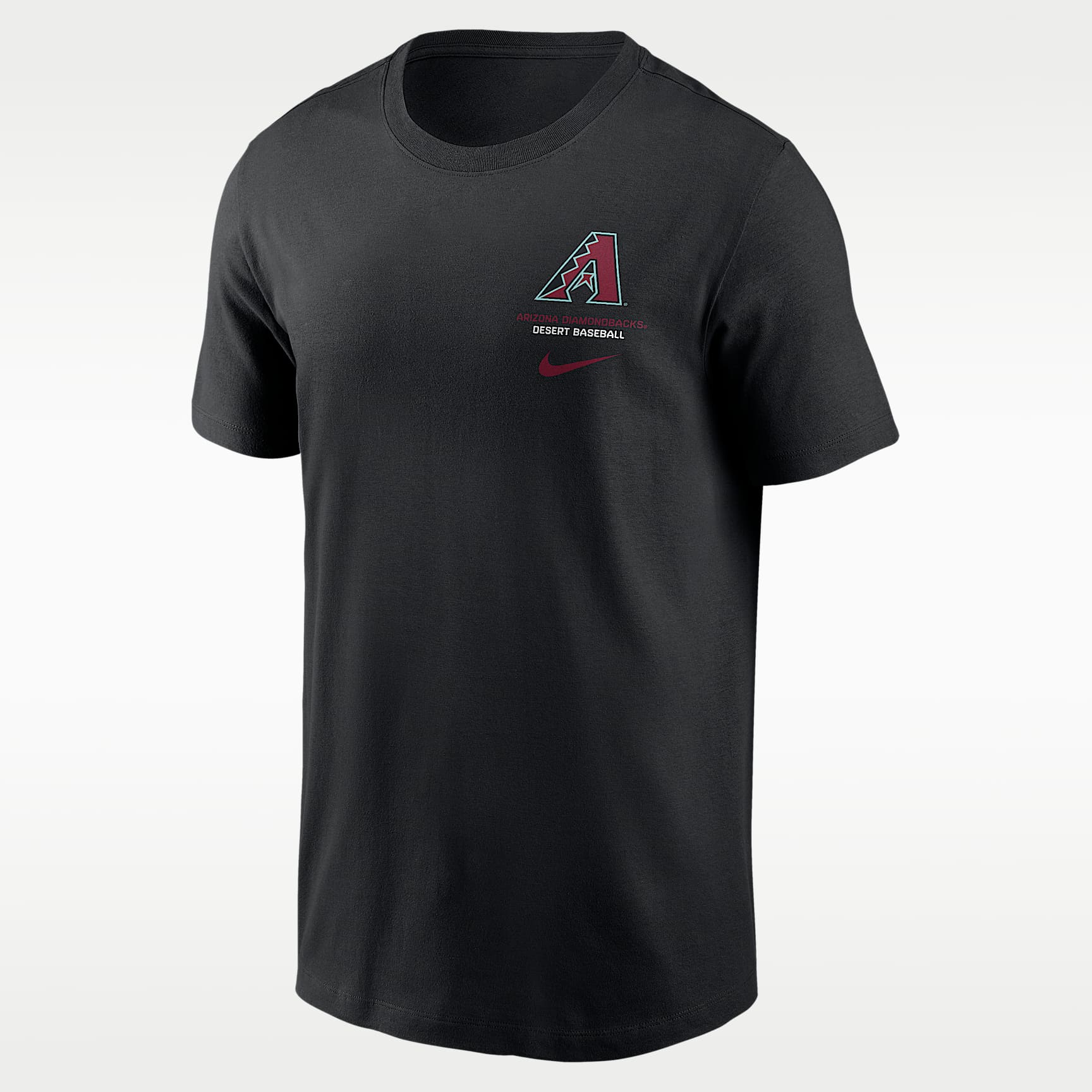 Arizona Diamondbacks 2-Hit Men's Nike MLB T-Shirt. Nike.com